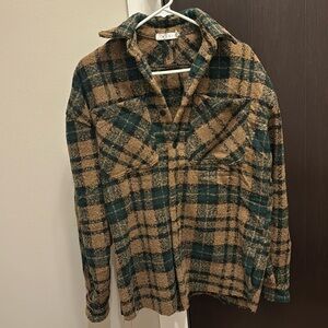 Men’s Flannel shirt jacket